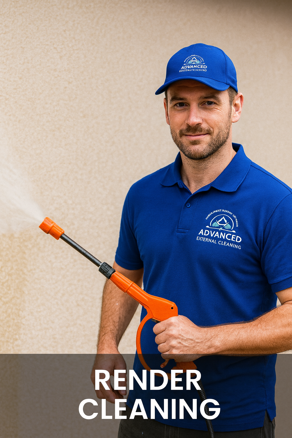 Render Cleaning in Cardiff